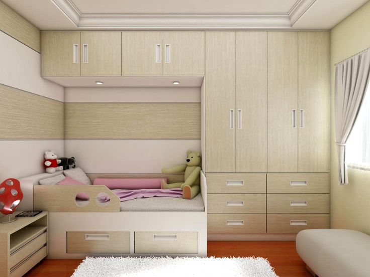 quarto infantil com móveis planejados