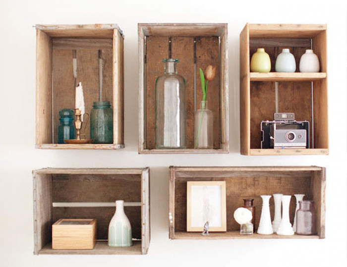10 ideias CRIATIVAS de decoração com caixotes; inspire-se pela simplicidade e baixo custo