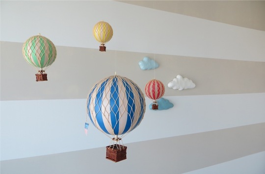 decorações balões quarto