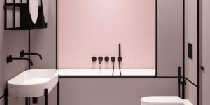 banheiro rosa milenal