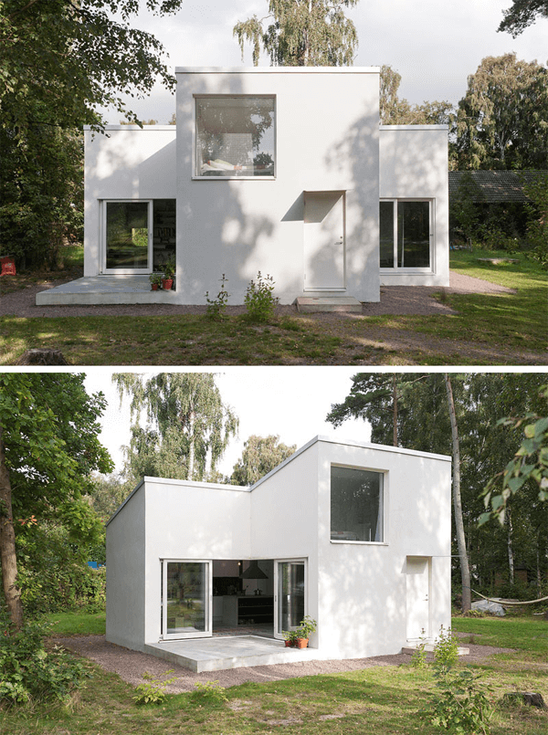 casa pequena moderna