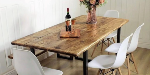 5 dicas MUITO ÚTEIS para você escolher a mesa de madeira rústica perfeita para sua sala de jantar
