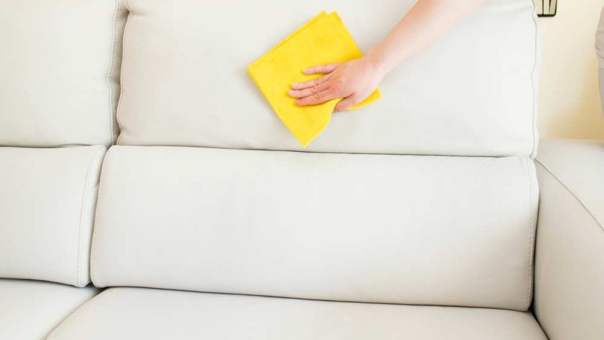 Os truques MAIS ESPERTOS para você limpar o seu sofá