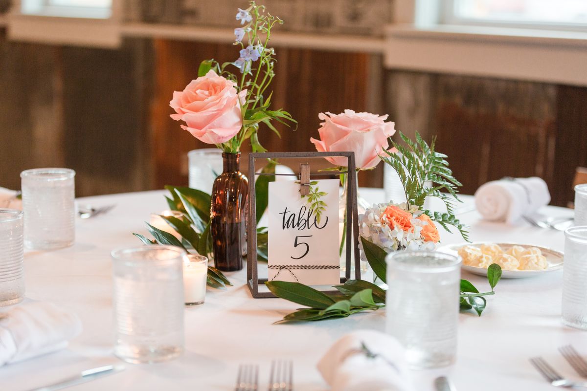 mesa para casamento decorada