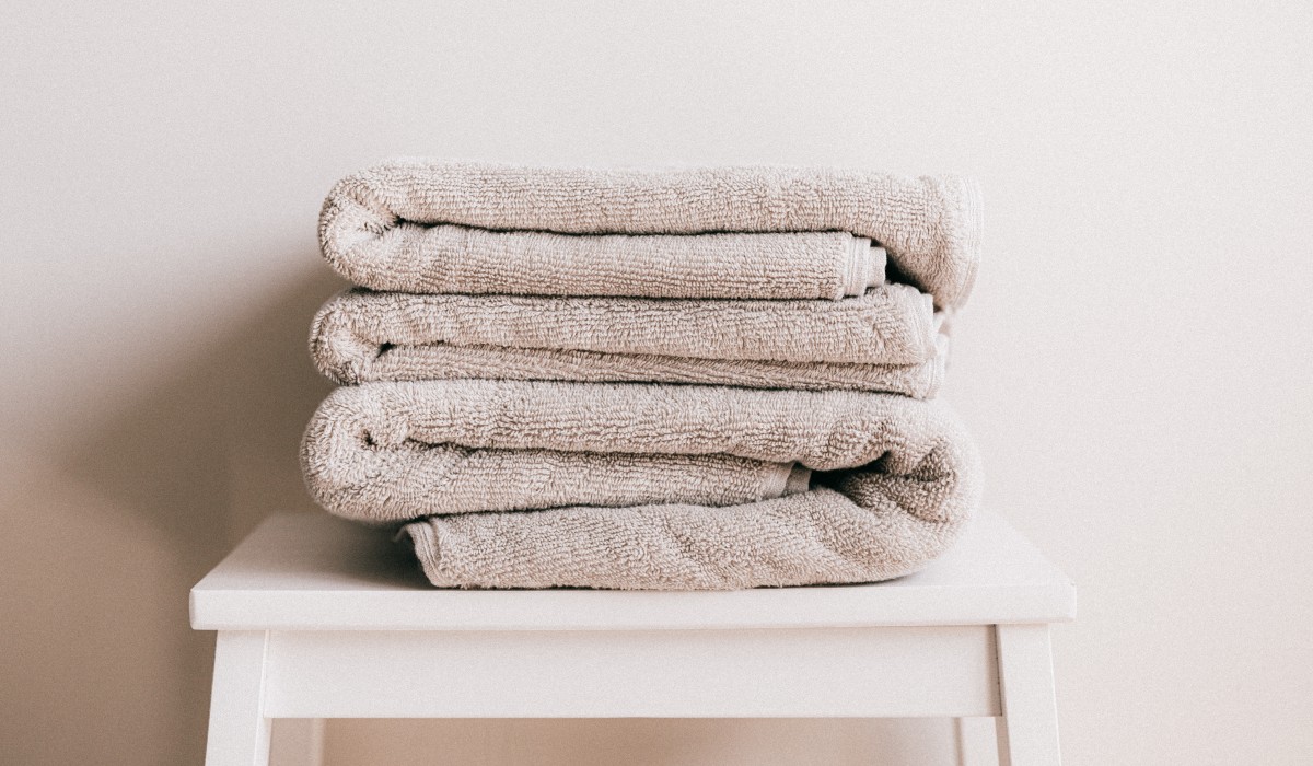 toalhas dobradas
