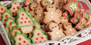 biscoitos decorados de natal