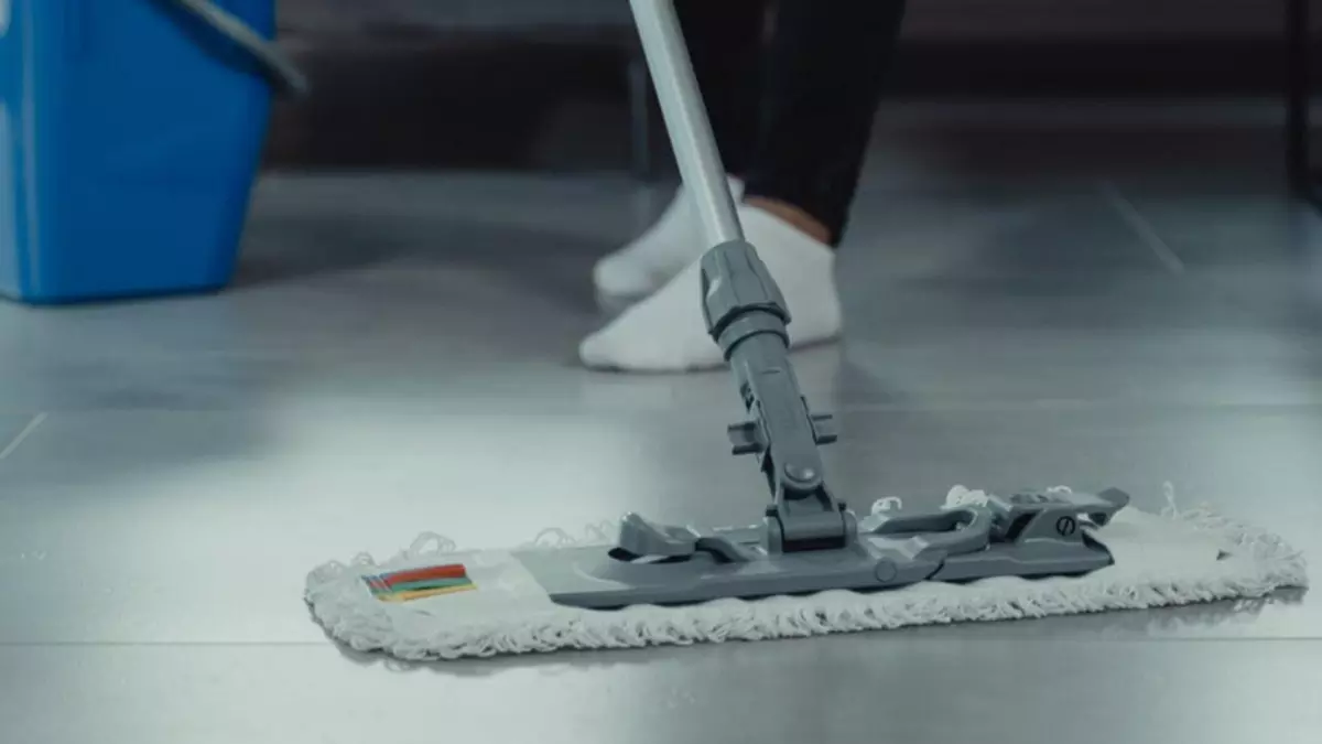 uso do mop na limpeza