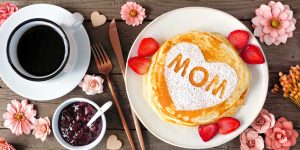 café da manhã para dia das mães