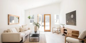 sala de estar de estilo minimalista