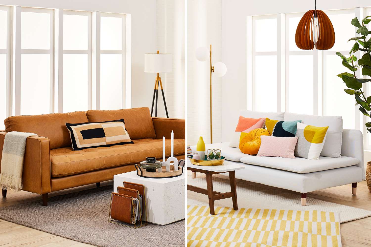 salas de estar com decoração moderna e contemporânea