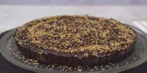 Torta de Doce de Leite, Chocolate e Licor de Cacau