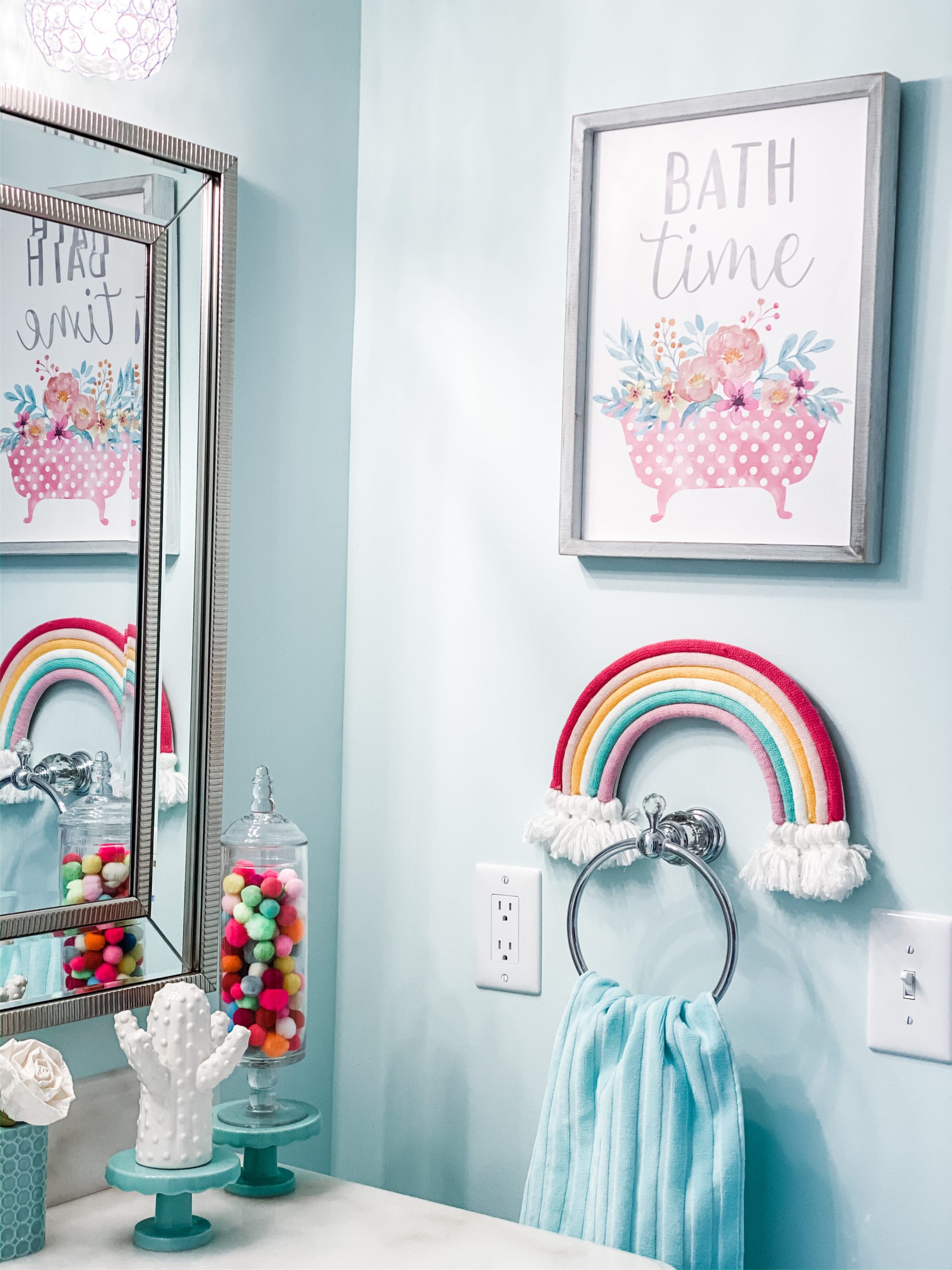 banheiro feminino infantil decorado