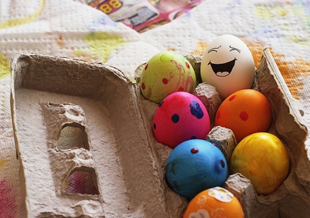 ovos decorados para páscoa